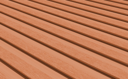 Фиброцементная панель CLADBOARD линеарная 10, оранжевая, 3050*1220*12 мм