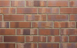 Клинкерная плитка под кирпич Westerwaelder Klinker KLINKER BRICK WK84KS Rotbraun-bunt Kohle Spezial, 240*71*15 мм