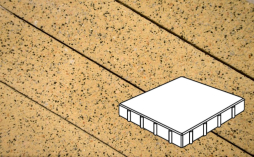 Плитка тротуарная Готика Granite FERRO, Квадрат Б.4.К.8, Жельтау 400*400*80 мм
