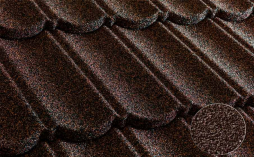 Композитная черепица рядовая Metrotile Bond Brown