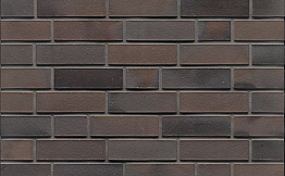 Кирпич клинкерный Muhr 33 A Schwarz-Braun гладкий, Spalter NF, 240*55*71 мм