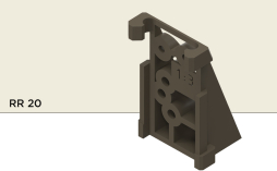 Компенсатор хвостика Orima 1:3, RR 20 для системы D 110/85*85 мм