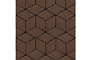 Плитка тротуарная SteinRus Полярная звезда Б.5.Ф.8 гладкая, коричневый, 200*200*80 мм