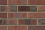 Кирпич клинкерный MUHR 04 KS Rotbraun-bunt Kohle Spezial, Fus 50% revers, 240*55*71 мм