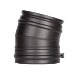 Отвод Schiedel PERMETER 25 15 град. черный, D 200/250 мм