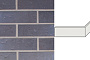 Клинкерная плитка угловая Terramatic Moon Black ABDK, 185*71*60*14 мм