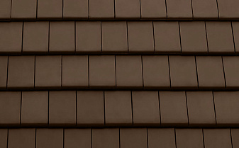 Керамическая черепица рядовая TONDACH Figaro 11 (Planoton 11), Brown engobe
