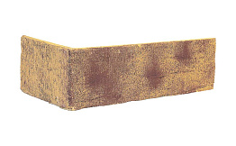 Клинкерная плитка угловая King Klinker Old Castle Amber sea HF13, 240*71*115*10 мм