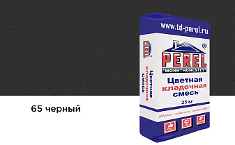 Цветная кладочная смесь Perel SL 0065 черный, 25 кг