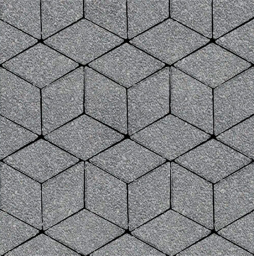 Плитка тротуарная SteinRus Полярная звезда Б.5.Ф.8 Native, серый, 200*200*80 мм