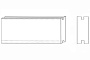 Клинкерная плитка для НФС Terramatic Plato Grey AK, 240*71*14 мм