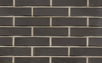 Кирпич клинкерный Muhr 05F Eisenschmelz Schwarzbraun Fuss гладкий, 290*90*71 мм
