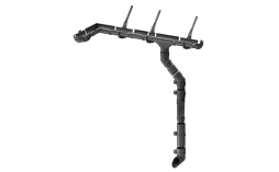 Водосточная система Docke LUX 141/100 мм, графит