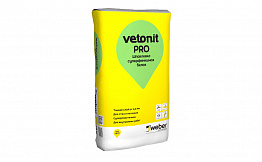 Шпаклевка суперфинишная weber.vetonit Pro белая, 25 кг