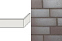 Клинкерная угловая плитка Feldhaus Klinker NF 11 W876 amena anthracit azul 240*71*115*11 мм