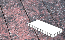 Плитка тротуарная Готика, City Granite FINO, Плита Б.9.П.10, Дымовский, 900*300*100 мм