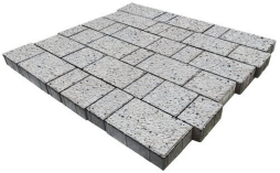 Плитка тротуарная SteinRus Бельпассо Б.23(М).Псм.6, Backwash, Мрамор, толщина 60 мм