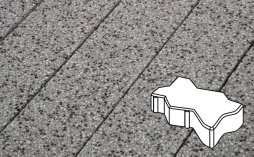 Плитка тротуарная Готика, City Granite FINERRO, Зигзаг/Волна Б.2.Ф.6, Цветок Урала, 225*112,5*60 мм