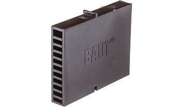 Вентиляционно-осушающая коробочка Baut коричневая, 80*60*12 мм