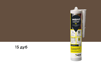 Герметик Vetonit Comfort Sil, 15 дуб, 280 мл