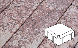 Плитка тротуарная Готика, City Granite FINERRO, Старая площадь Б.1.К.6, Сансет, 160*160*60 мм