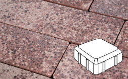 Плитка тротуарная Готика, City Granite FINO, Старая площадь Б.1.К.6, Сансет, 160*160*60 мм