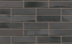 Кирпич клинкерный Muhr 15 Schwarz-bunt Edelglanz гладкий, 250*120*65 мм по выгодной ценеКирпич клинкерный Muhr 15 Schwarz-bunt Edelglanz гладкий, 250*120*65 мм