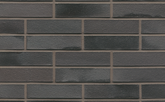 Кирпич клинкерный Muhr 15 Schwarz-bunt Edelglanz гладкий, 250*120*65 мм