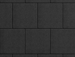 Плитка тротуарная Квадрат Б.1.К.6 стоунмикс черный, 300*300*60 мм