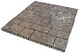 Плитка тротуарная SteinRus Инсбрук Тироль Б.4.Псм.6, Native, ColorMix Сепия, толщина 60 мм