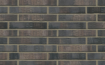 Кирпич клинкерный Muhr 15F Schwarz-bunt Edelglanz bes. Fuss., 290*60*52 мм