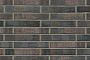 Кирпич клинкерный Muhr 15F Schwarz-bunt Edelglanz bes. Fuss., 290*60*52 мм
