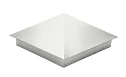 Колпак на столб Grand Line, 0,5 Satin, RAL 9003, 390*390 мм