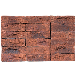 Кирпич облицовочный Engels Limburgs oranje bont, 215*50*65 мм