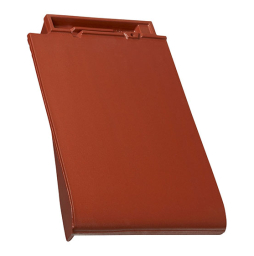 Керамическая черепица боковая левая TONDACH Figaro 11 (Planoton 11), Red engobe