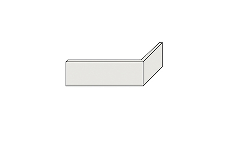 Угловой декоративный кирпич Redstone Light brick LB-61/U, 202*96*49 мм