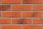 Клинкерная плитка под кирпич Feldhaus Klinker NF 14 R228 terracotta rustico carbo 240*71*14 мм