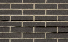 Кирпич клинкерный Muhr 05 Eisenschmelz Schwarzbraun гладкий, 240*115*52 мм