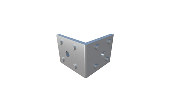 Угловая крепежная пластина Level Plate 90