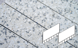Плитка тротуарная Готика, City Granite FINERRO, Плита AI Б.7.Ф.8, Грис Парга, 700*500*80 мм
