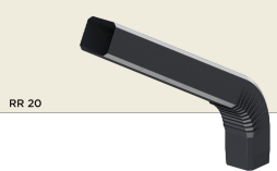 Нижнее колено Orima RR 20 для системы D 110/85*85 мм