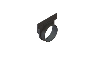 Заглушка с выпуском Standartpark Basic DN100, 156*54*148 мм
