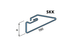 Хомут для кладки на ребро внутрь Baut SKK 30-45-2