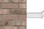 Клинкерная плитка угловая ручной формовки Feldhaus Klinker NF 14 W764 vascu argo rotado 240*71*115*14 мм