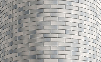 Кирпич облицовочный Красная гвардия Ashen гладкий, 250*120*65 мм