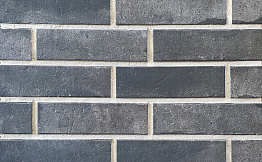 Клинкерная плитка под кирпич INTERBAU Brick Loft, INT 576 Anthrazit, 240*71*10 мм