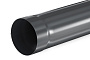 Труба водосточная Aquasystem PE dRain 1 м RAL 7024 D 90 мм