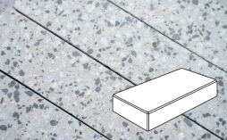 Плитка тротуарная Готика, City Granite FINERRO, Картано В.3.П.10, Грис Парга, 300*150*100 мм