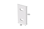 Термомост для кронштейнов HILTI VFH 2.0, MFT-RBI L, 58*130*5 мм