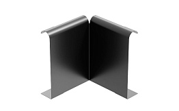 Внутренний угол Galeco HIDDEN к лицевой планке желоба, RAL 7015